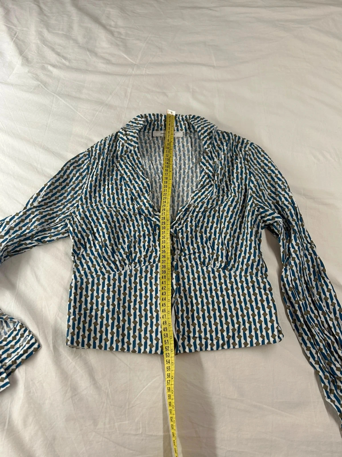 Vintage Promod geruite blouse – photo 8